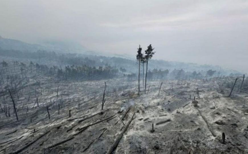 Helikopteri OS BiH uspješno ugasili požar kod Žepča: Situacija se smirila