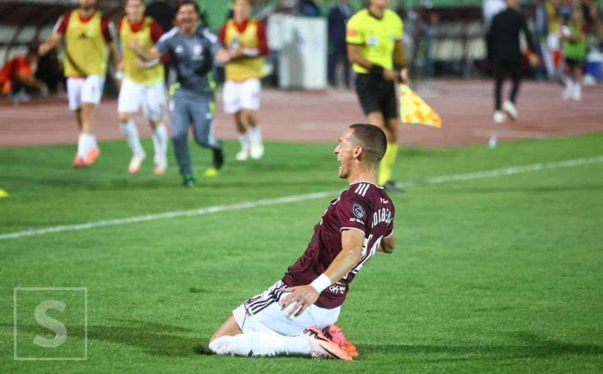 Gol za FK Sarajevo: Bordo tim stigao do vodstva, koševska publika na nogama