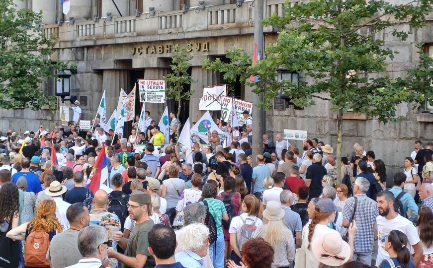 Masovni protesti zbog rudarenja litijuma: Mala mjesta u Srbiji iskazala nevjerovatan odziv