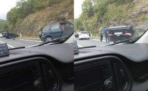 Saobraćajna nesreća na putu Mostar - Jablanica: Vozila završila na krovu, ima povrijeđenih