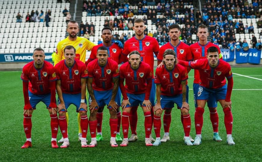 UEFA | FK Borac sa igračem manje poražen od Klaksvika: Banjalučani nemoćni na Farskim ostrvima