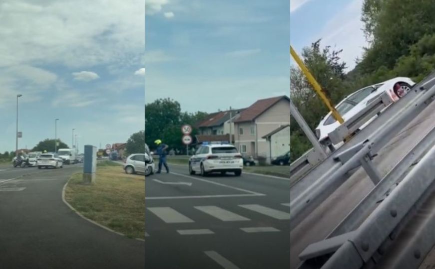 Pijani vozač: Muškarac (42) iz BiH razbijao automobile kod Okučana, objavljen snimak