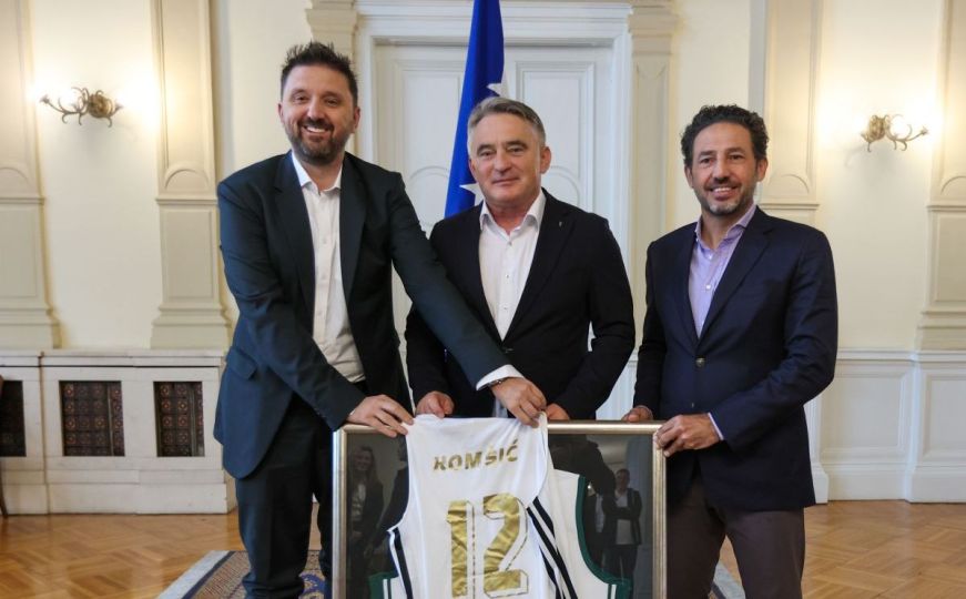 Komšić u Predsjedništvu BiH ugostio delegaciju Košarkaškog kluba 'Dubai Basketball Club'