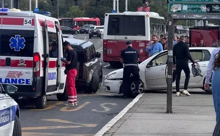 Automobilom uletio na autobusku stanicu u Beogradu, ima povrijeđenih