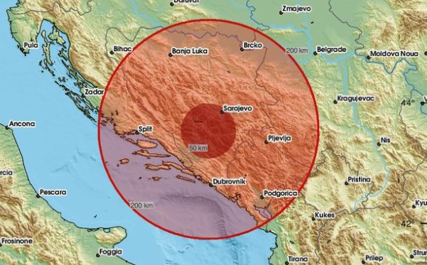 Zemljotres u Mostaru: "Kao neka grmljavina"