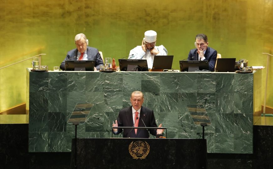 Erdogan pozvao međunarodnu zajednicu na skupštini UN-a: "Netanyahu mora biti zaustavljen"