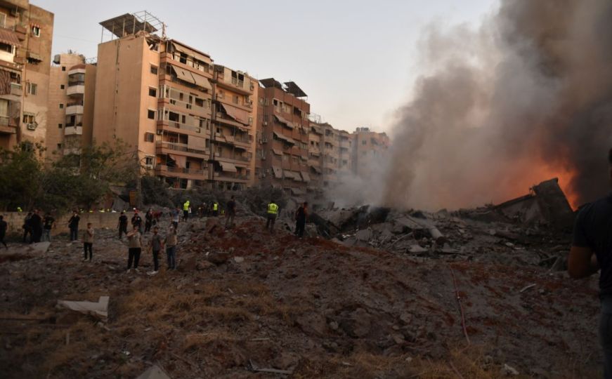 Izrael ne posustaje u Bejrutu: Najjače bombardovanje glavnog grada Libana do sada