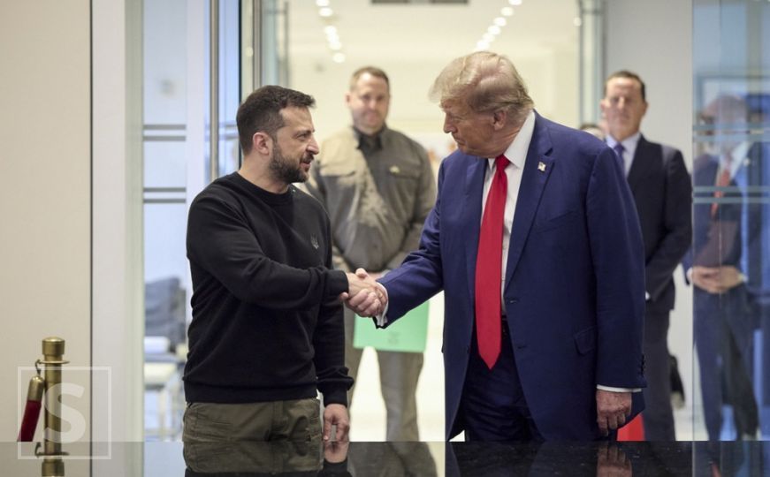 Sastali se Trump i Zelenski: "Rat u Ukrajini mora završiti"