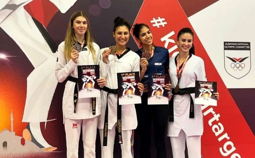 Bravo, Bosanko: Ada Avdagić osvojila srebrnu medalju u Tirani