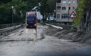 Odron zatrpao kamion vozača Matka: 'Odigralo se u nekoliko sekundi, cesta ispred mene je nestala'