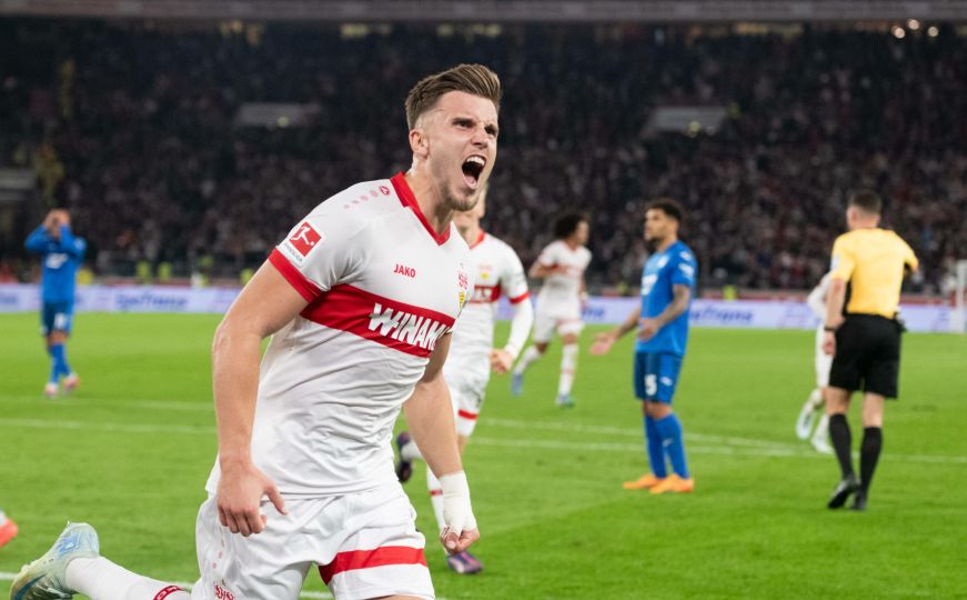 Pogledajte kako je Ermedin Demirović golom u 100. minuti spasio Stuttgart poraza