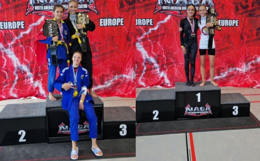 Ajla Saračević osvojila dvije zlatne i jednu srebrnu medalju