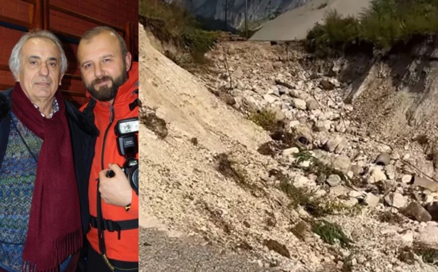 Poznati fotoreporter u akciji: Pogledajte šta je ostalo od puta Jablanica - Blidnje