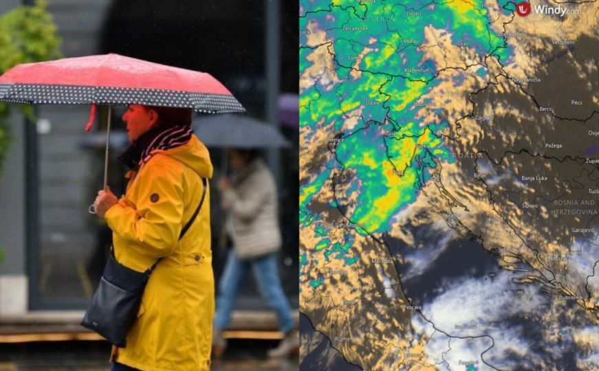 I BHmeteo dao prognozu za naredne dane: Večeras kiša, a stiže i zahlađenje