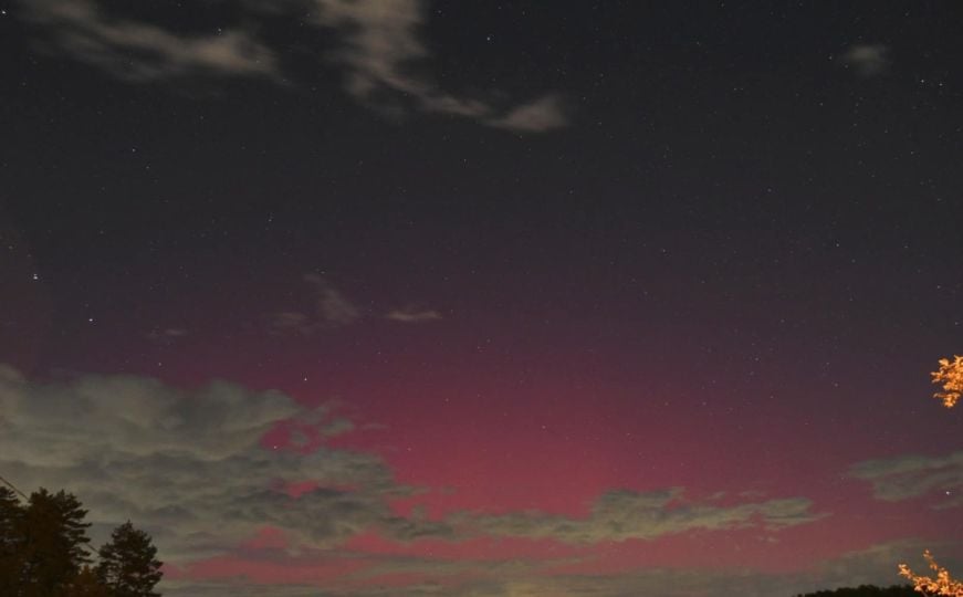 Aurora borealis ponovo vidljiva iz naše zemlje: Čarobni prizori iznad bh. grada