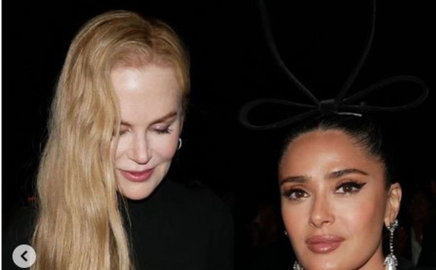 Šta se to dešava na crvenom tepihu? Nicole Kidman odgurnula Salmu Hayek