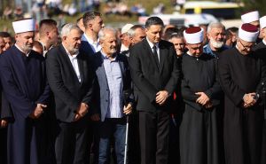 Na dženazu žrtvama poplava u Jablanici stigli Bećirović, Nikšić, Lendo, Ademović...