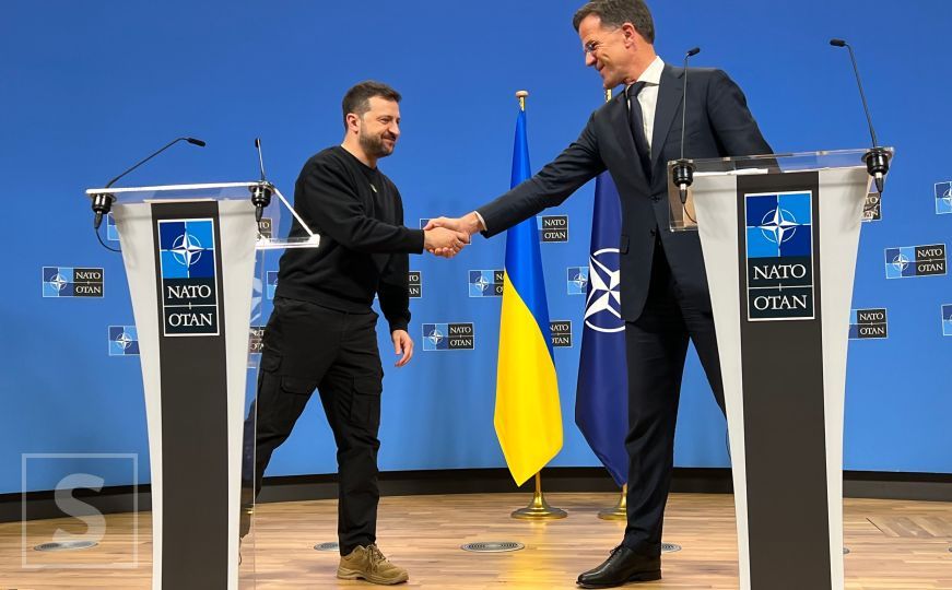 Rutte i Zelenski u Briselu, generalni sekretar pružio podršku Ukrajini: "Bit ćete članica NATO-a!"