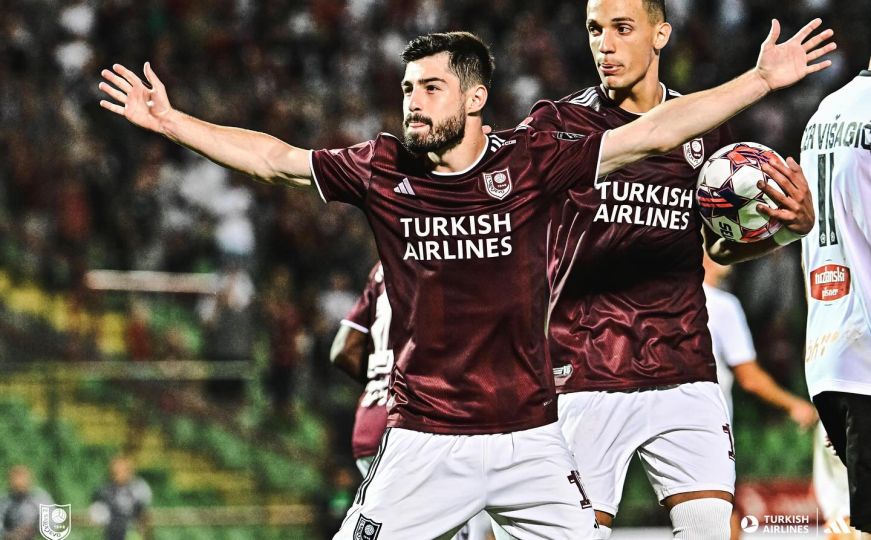 FK Sarajevo ide odlučno po pobjedu: Par minuta poslije prvog gola postiže i drugi