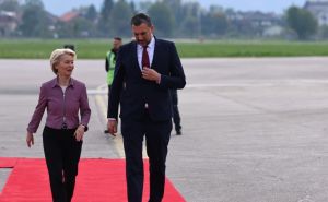 Ministar Konaković dočekao Ursulu von der Leyen: 'Zajedno oblikujemo bolju budućnost BiH'