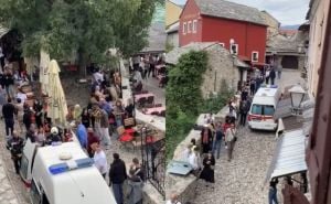 Objavljen snimak iz Mostara: Pogledajte izvlačenje unesrećenog turiste koji je pao u Starom gradu