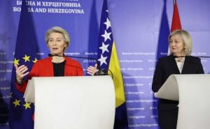 Ursula von der Leyen danas se sastaje sa članovima Predsjedništva BiH i Borjanom Krišto