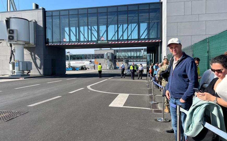 U toku hitna evakuacija Međunarodnog aerodroma u Sarajevu