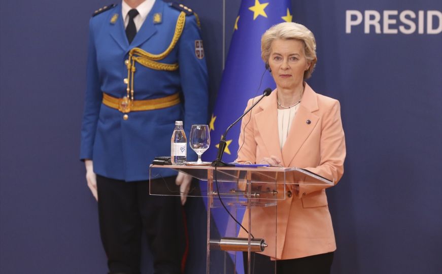 Vučićevi mediji šute: Von der Leyen se odbila susresti s premijerom Srbije zbog Rusa