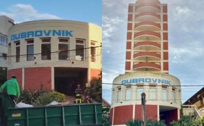 Urušio se hotel Dubrovnik. Traga se za preživjelima