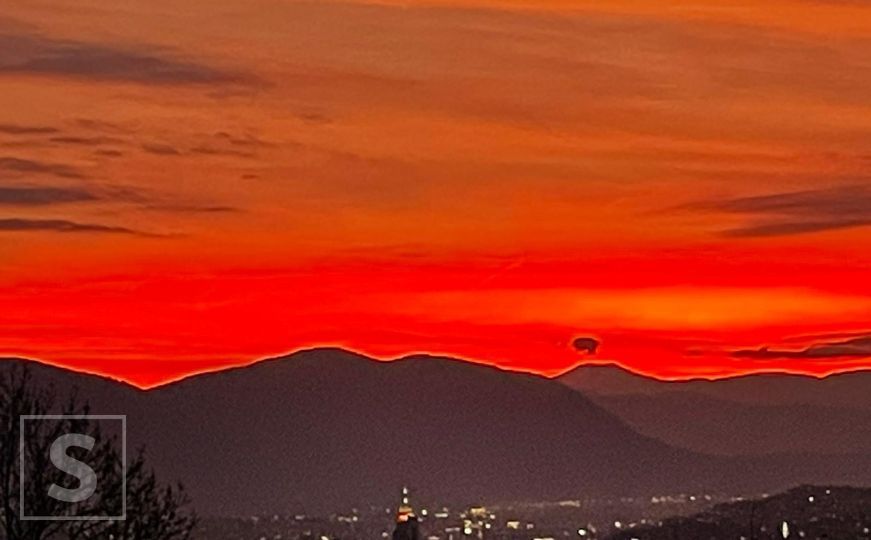 Nesvakidašnji prizori na nebu iznad Sarajeva, odmor za dušu i tijelo