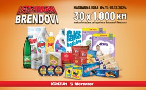 'Legendarni brendovi' u Konzumu i Mercatoru