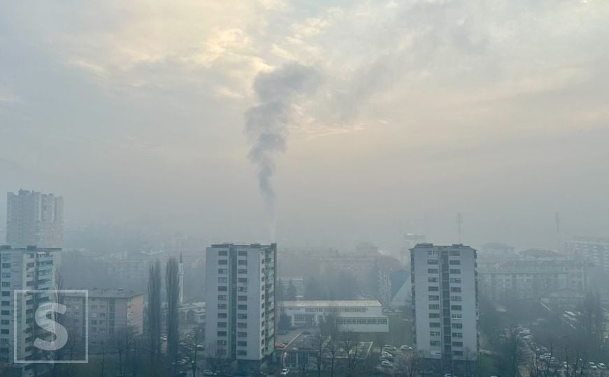 Jutros nezdrav zrak u Sarajevu: Upozorenje za građane sa zdravstvenim problemima