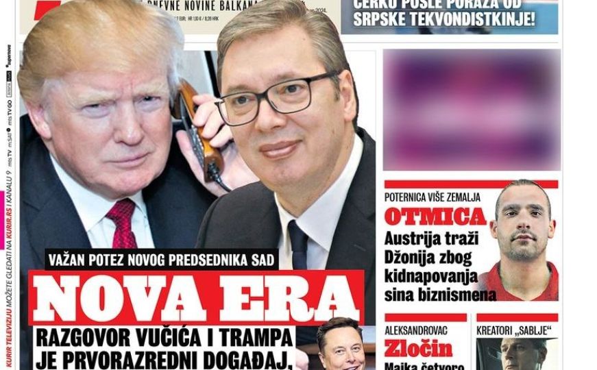 'Zapadna histerija' nakon anti-zapadne: Srbija slavi Trumpa!