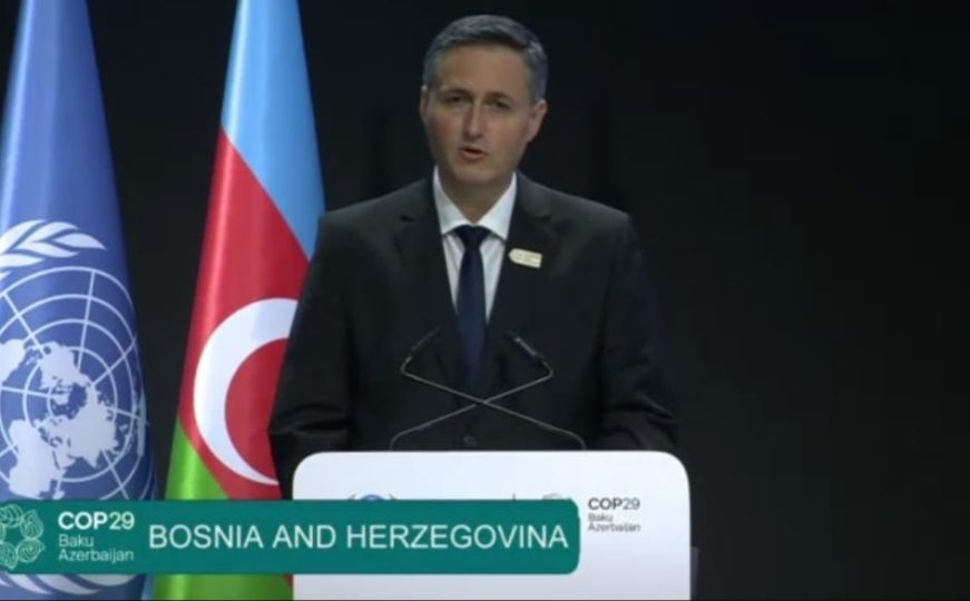 Bećirović na konferenciji UN o klimatskim promjenama: "Izazovi su različiti, ali cilj je zajednički"