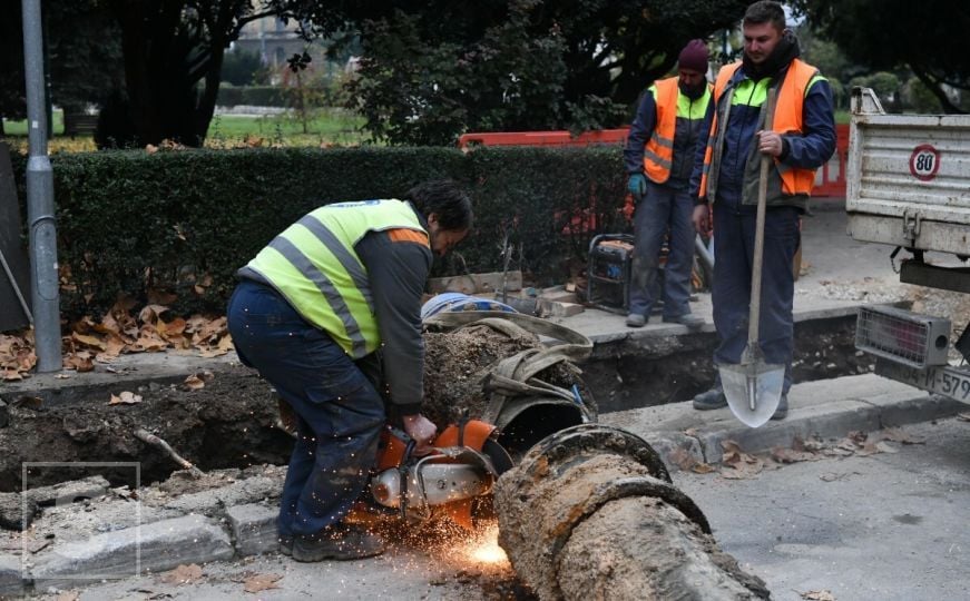 Novi dan, novi radovi: Mogući problemi u vodosnabdijevanju u ovim sarajevskim ulicama