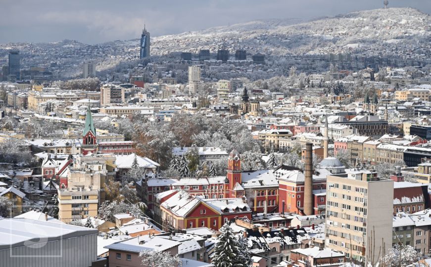 Zimska čarolija u Sarajevu: Uživajte u prelijepim snježnim prizorima