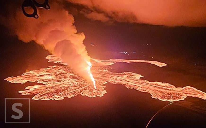 Nevjerovatni snimci erupcije vulkana na Islandu pokazali zastrašujuću moć prirode