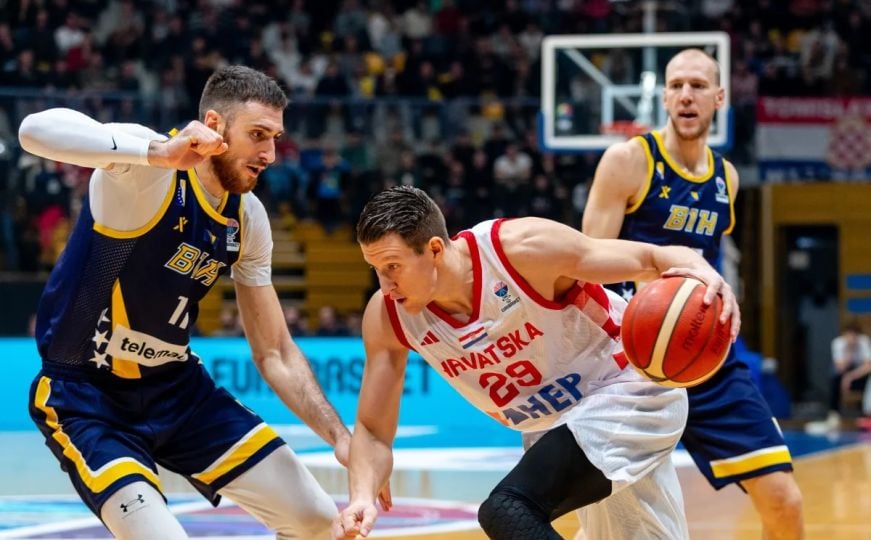 Hrvati trojkama zasuli koš BiH: Zmajevi izgubili prvi od dva ključna meča za odlazak na Eurobasket