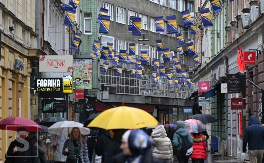 Pogledajte kako je Sarajevo ukrašeno povodom Dana državnosti BiH