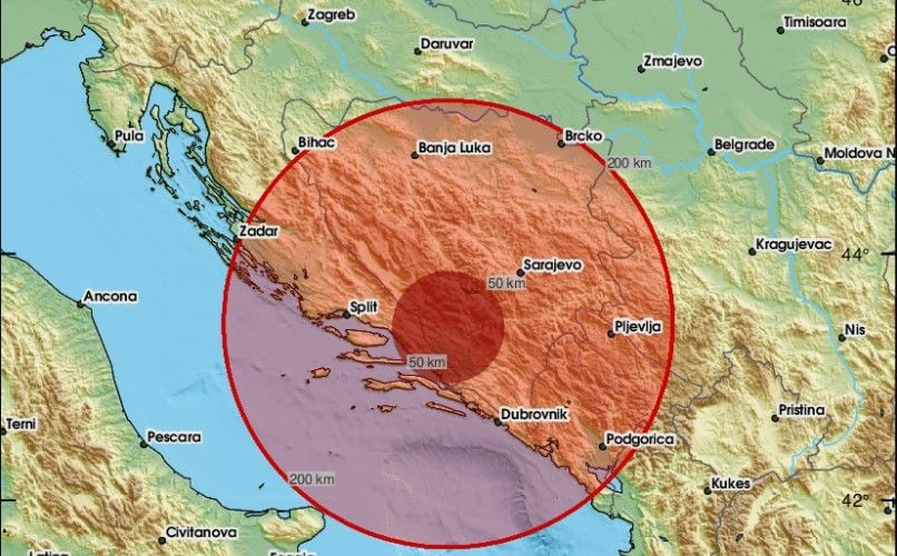 Zemljotres u Bosni i Hercegovini