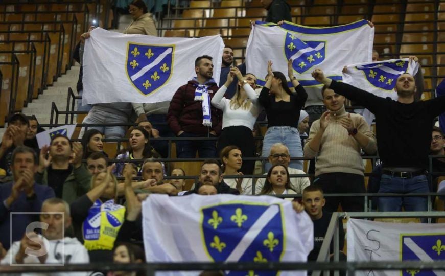 FIBA objavila koliko je navijača bodrilo reprezentaciju Bosne i Hercegovine protiv Hrvatske