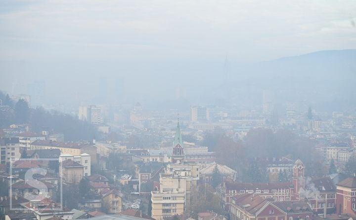 Sarajevo u smogu: Pogledajte kako danas izgleda glavni grad BiH