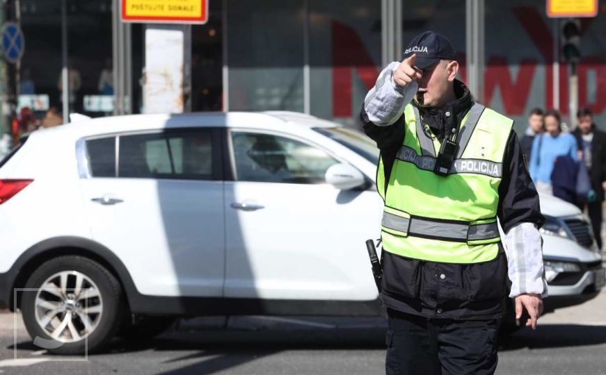 Sarajevska policija oduzela još jedan automobil: Vozač ima 3.255 KM neplaćenih kazni