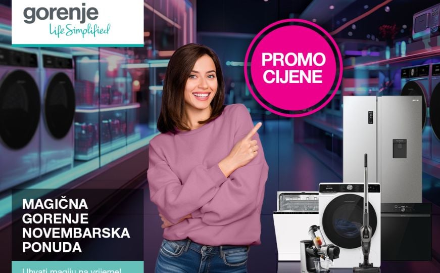 Gorenje Crni petak: Savršen spoj inovacija i uštede!