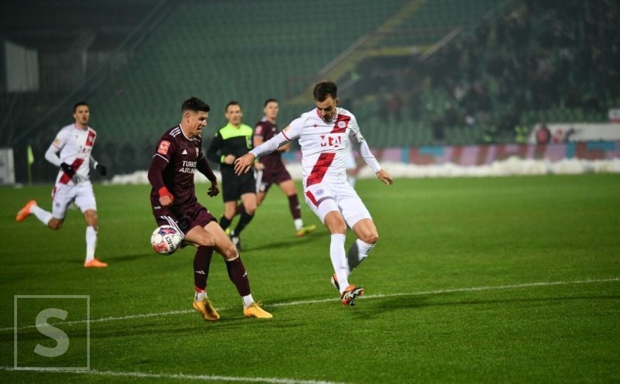 Uživo sa Koševa s utakmicom 15. kola Wwin lige BiH: FK Sarajevo - HŠK Zrinjski 0:1