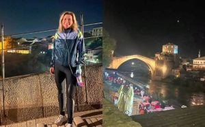 Ecija Ojdanić posjetila Mostar: "Trčala sam 6 km da razbistrim um"