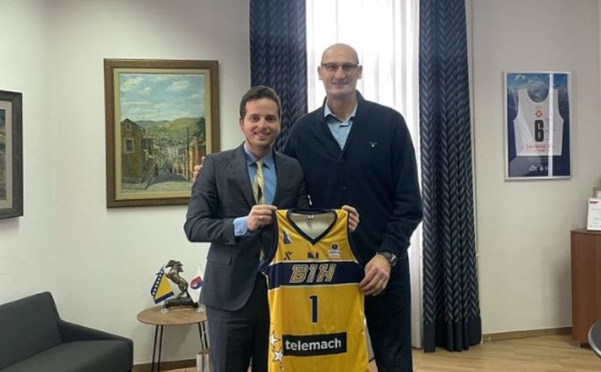 Nihad Uk se sastao sa Dževadom Alihodžićem: "Zahvalan sam na svemu učinjenom za BiH"