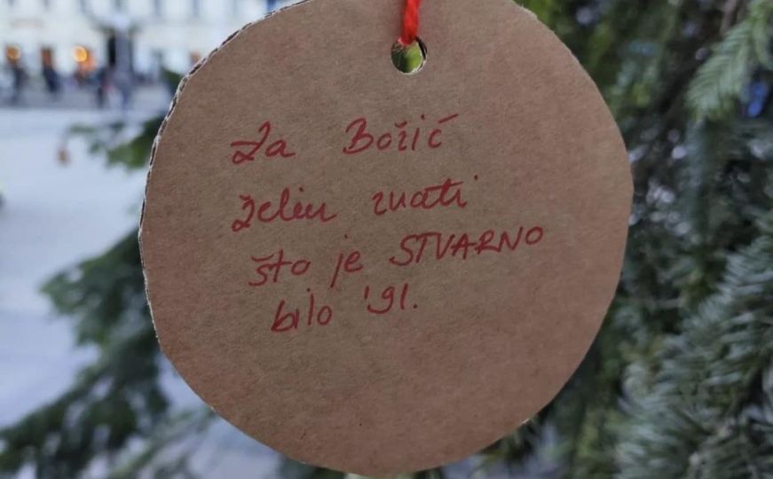 Šta se krije iza kuglica na trgu u Zagrebu? "Veći su vam problem ukrasi, nego ratni zločinci"