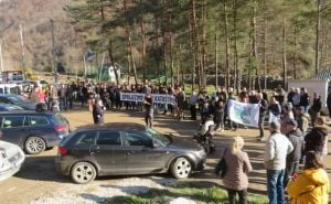 Protest kod Konjica: Mještani traže hitnu obustavu obnove malih hidroelektrana na rijeci Kraljuščici