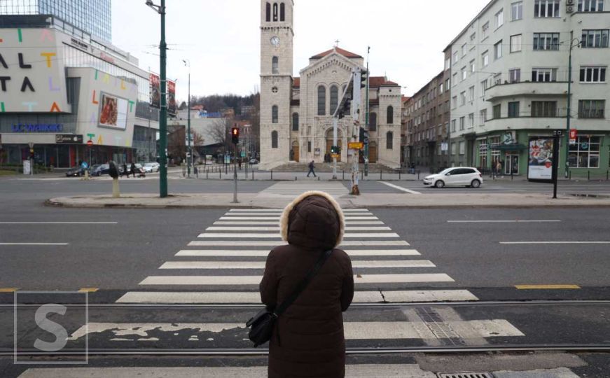 Tržni centri zatvorili svoja vrata: Još jedna neradna nedjelja, evo kako izgledaju sarajevske ulice